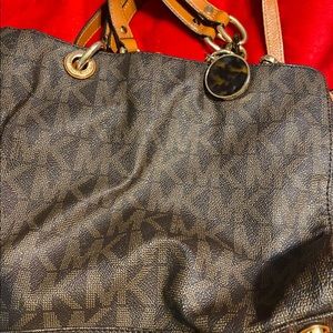 Gently used mk purse and matching wallet